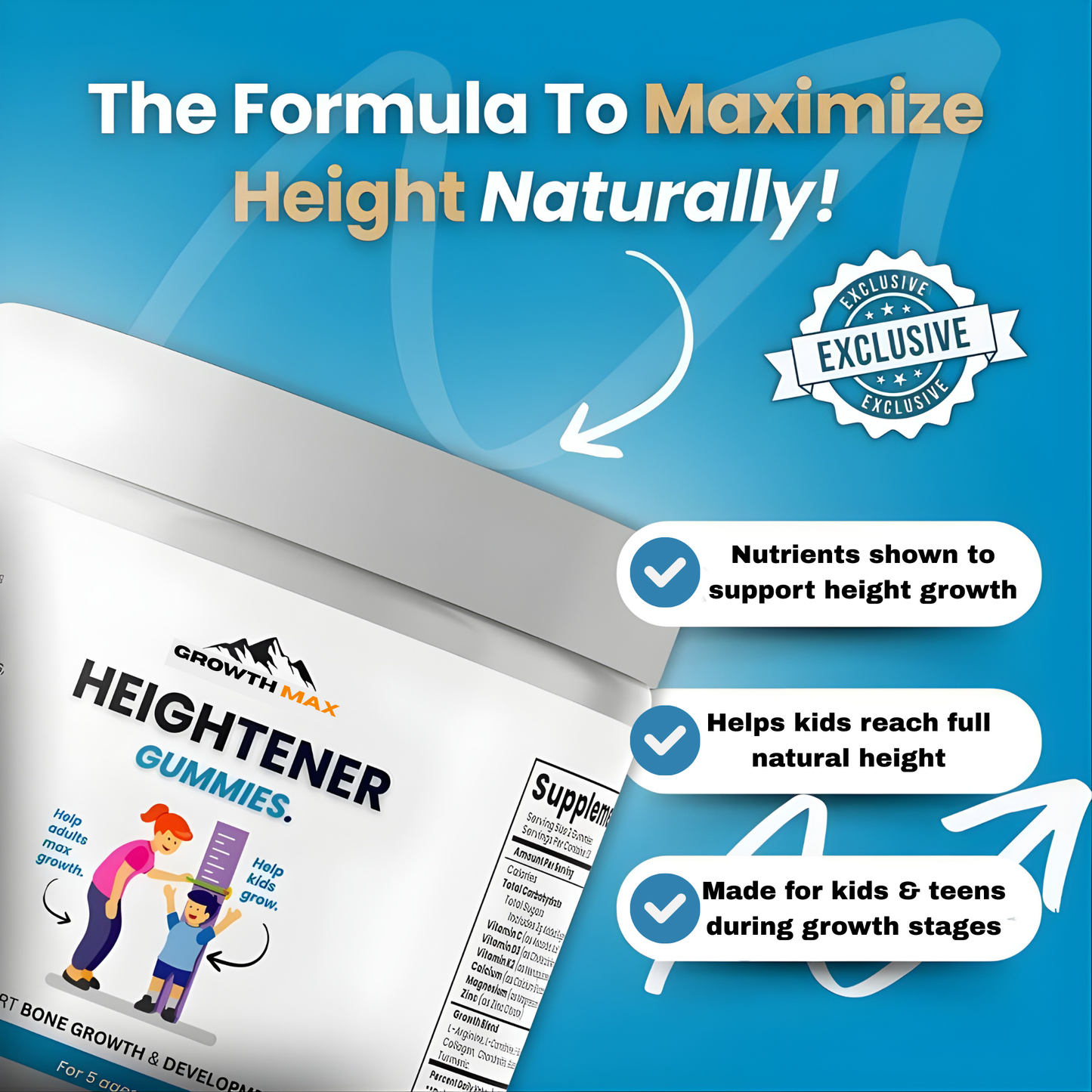 Heightener Gummies